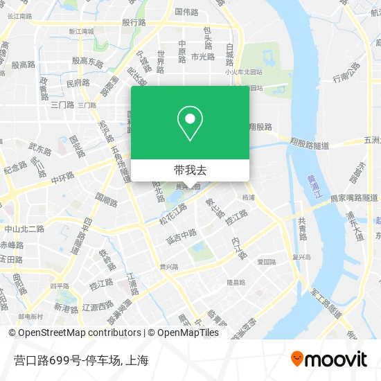 营口路699号-停车场地图
