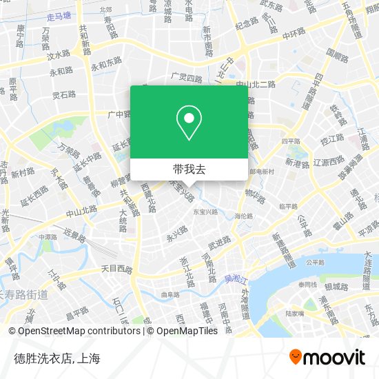 德胜洗衣店地图