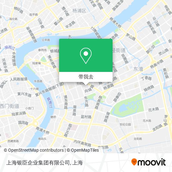 上海银臣企业集团有限公司地图