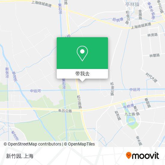 新竹园地图
