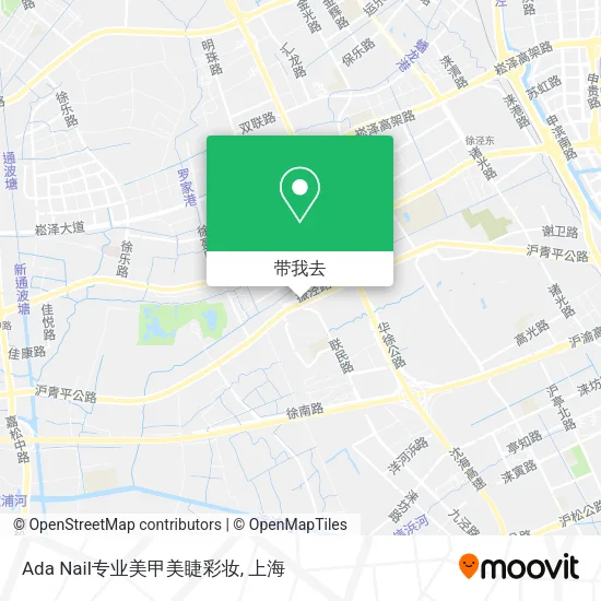 Ada Nail专业美甲美睫彩妆地图