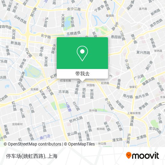 停车场(姚虹西路)地图