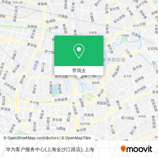 华为客户服务中心(上海金沙江路店)地图