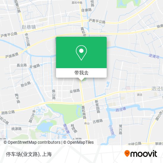 停车场(业文路)地图