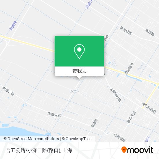 合五公路/小漾二路(路口)地图