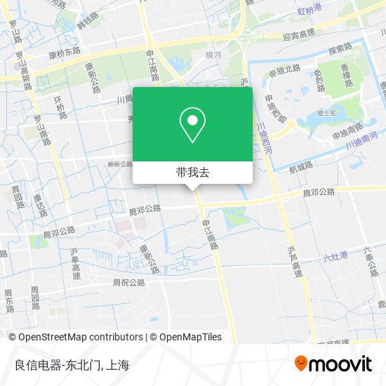 良信电器-东北门地图