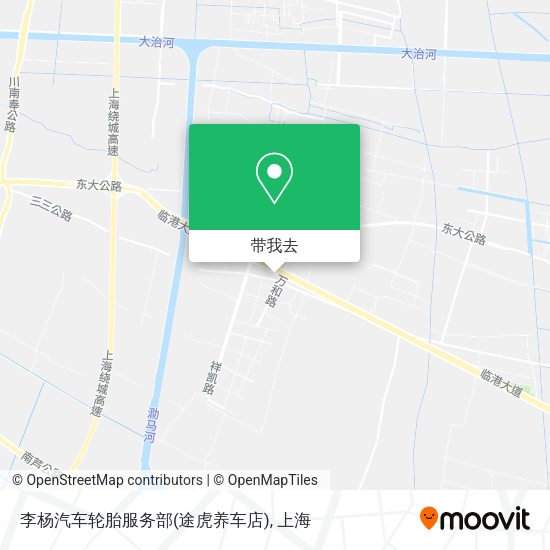 李杨汽车轮胎服务部(途虎养车店)地图