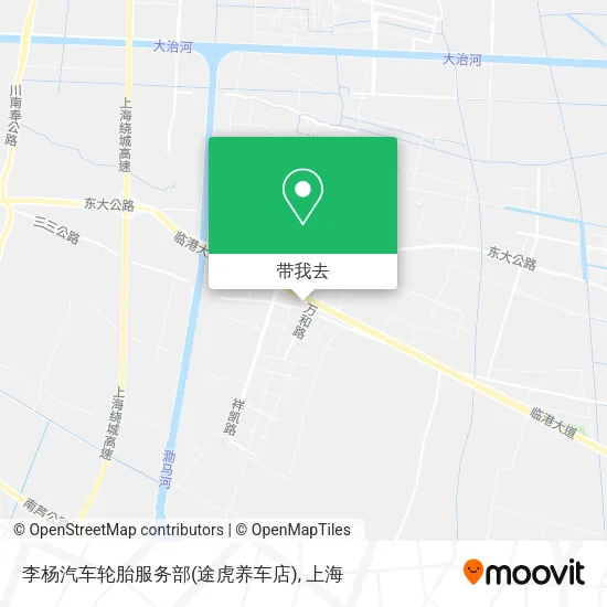 李杨汽车轮胎服务部(途虎养车店)地图
