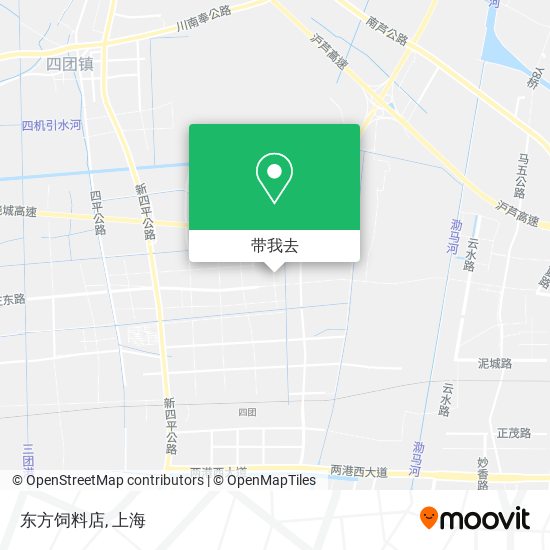 东方饲料店地图