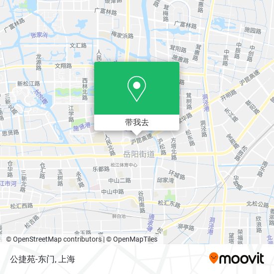 公捷苑-东门地图
