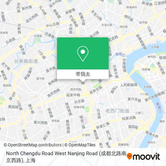 North Chengdu Road West Nanjing Road (成都北路南京西路)地图