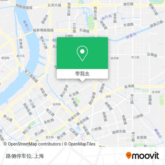 路侧停车位地图