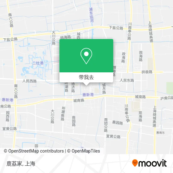 鹿荔家地图