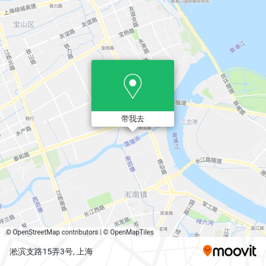 淞滨支路15弄3号地图