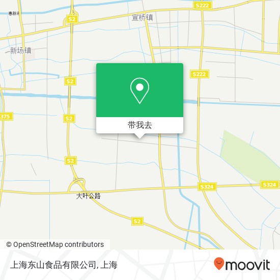 上海东山食品有限公司地图