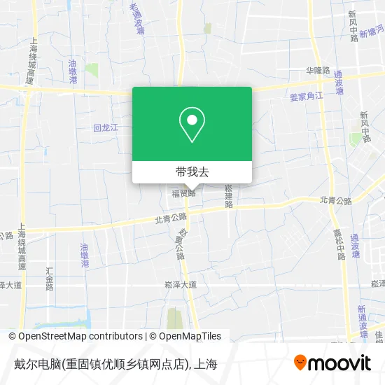 戴尔电脑(重固镇优顺乡镇网点店)地图