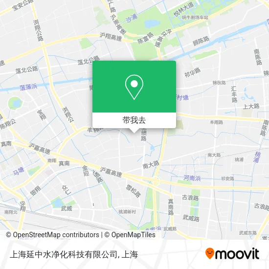 上海延中水净化科技有限公司地图