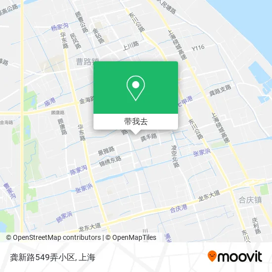 龚新路549弄小区地图