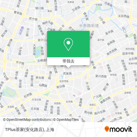 TPlus茶家(安化路店)地图