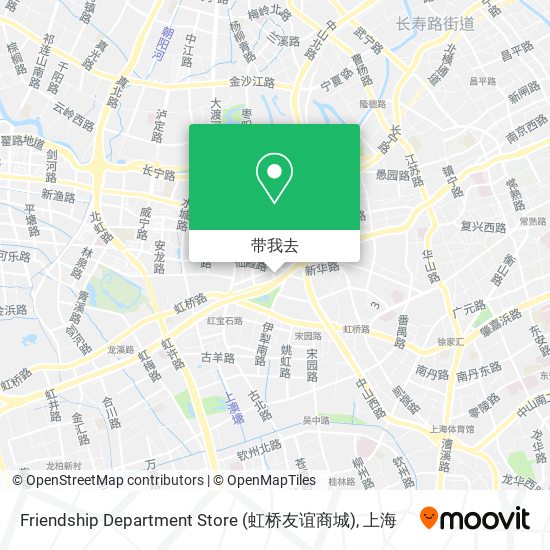 Friendship Department Store (虹桥友谊商城)地图