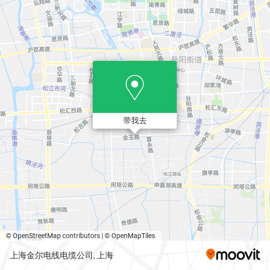 上海金尔电线电缆公司地图