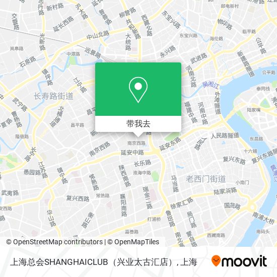 上海总会SHANGHAICLUB（兴业太古汇店）地图