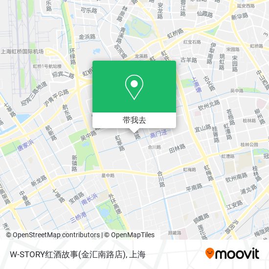 W-STORY红酒故事(金汇南路店)地图