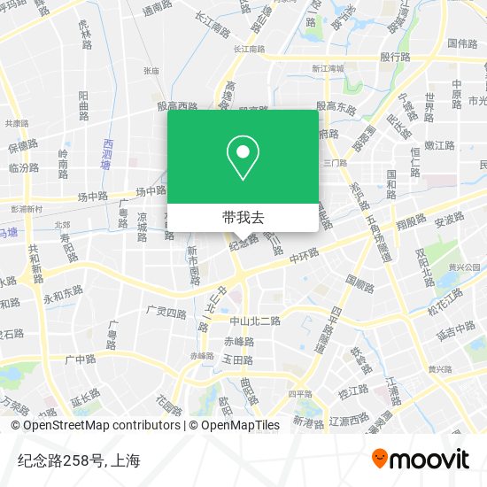 纪念路258号地图