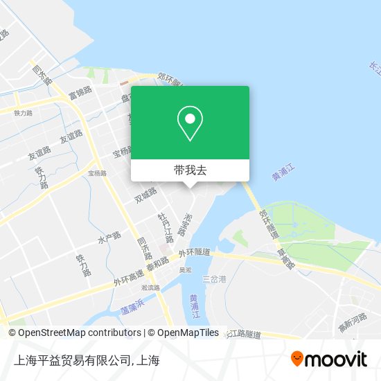 上海平益贸易有限公司地图