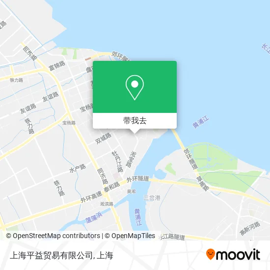 上海平益贸易有限公司地图
