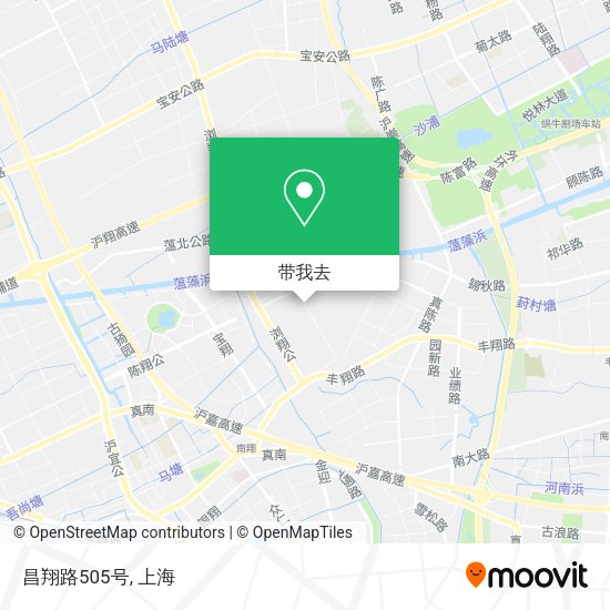 昌翔路505号地图