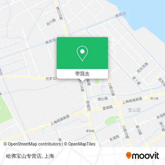 哈弗宝山专营店地图