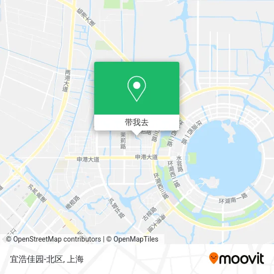宜浩佳园-北区地图