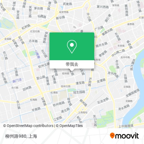 柳州路980地图