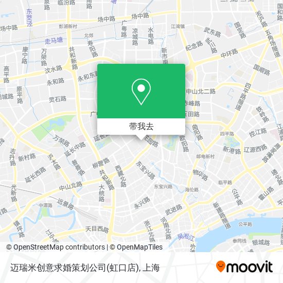 迈瑞米创意求婚策划公司(虹口店)地图