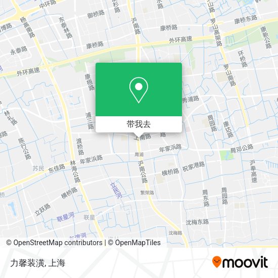力馨装潢地图
