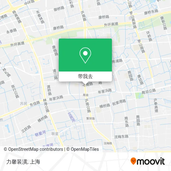 力馨装潢地图