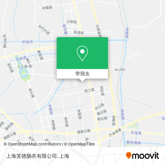 上海芙德肠衣有限公司地图