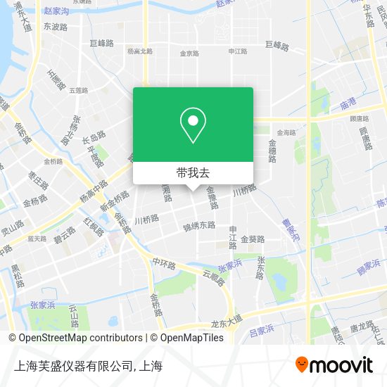 上海芙盛仪器有限公司地图