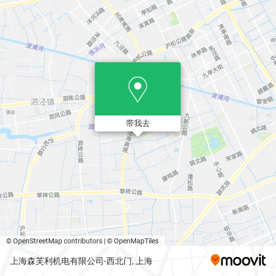 上海森芙利机电有限公司-西北门地图