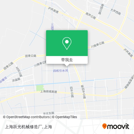 上海跃光机械修造厂地图