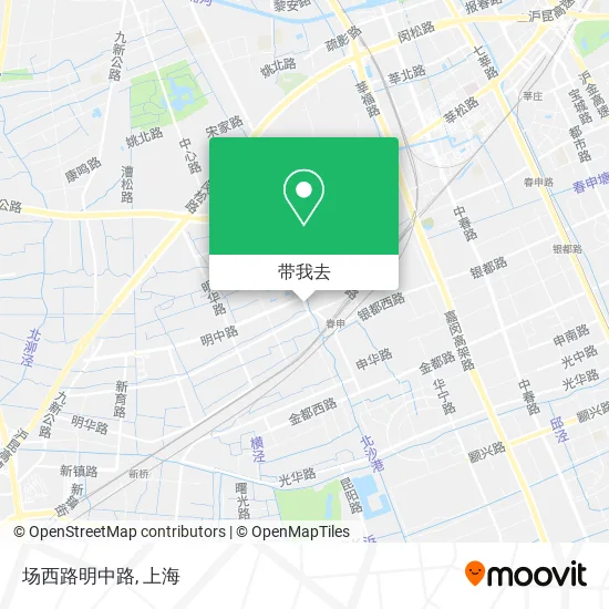 场西路明中路地图