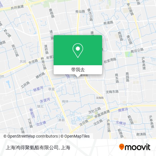 上海鸿得聚氨酯有限公司地图