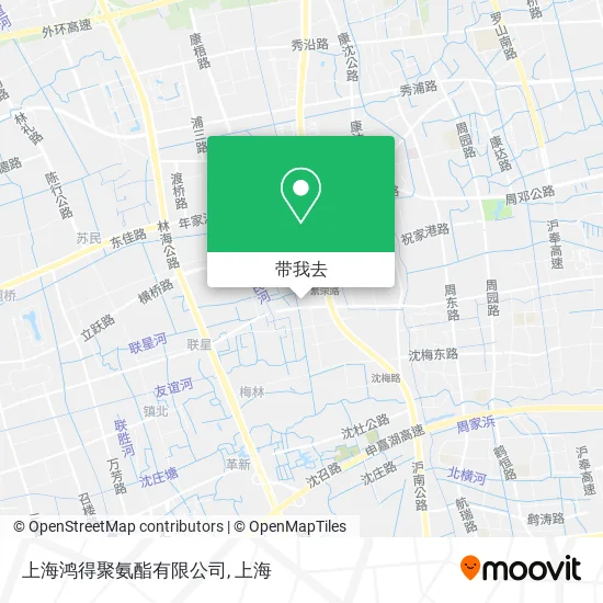 上海鸿得聚氨酯有限公司地图