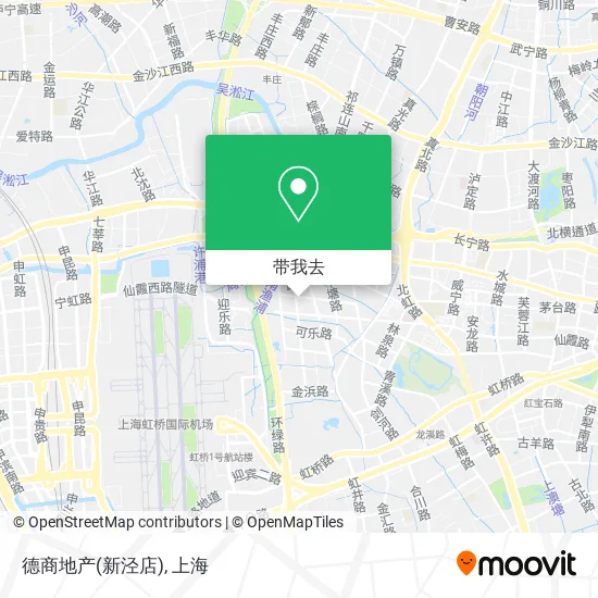 德商地产(新泾店)地图