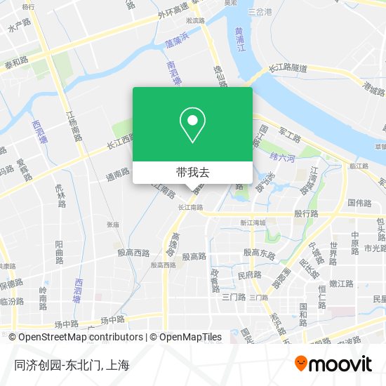 同济创园-东北门地图