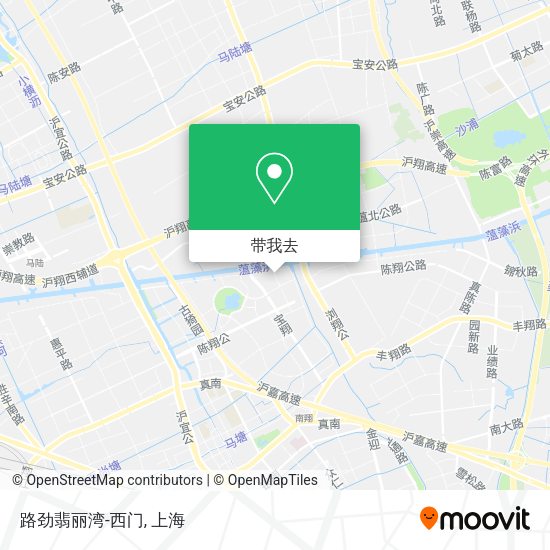 路劲翡丽湾-西门地图
