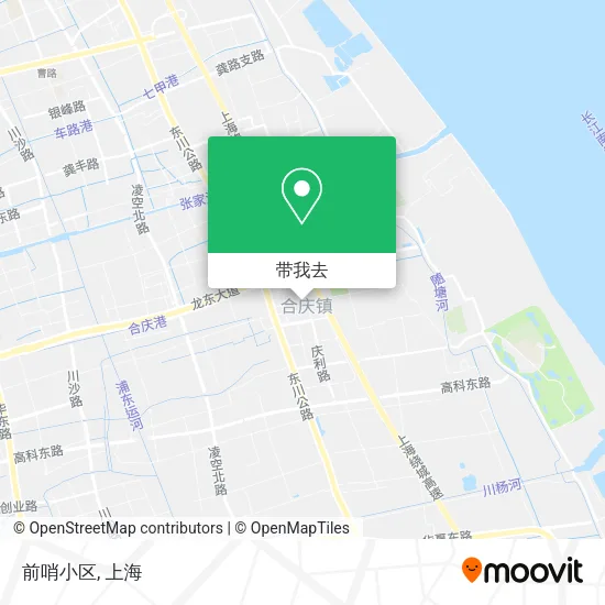 前哨小区地图