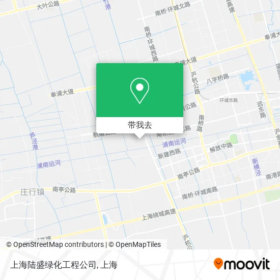 上海陆盛绿化工程公司地图