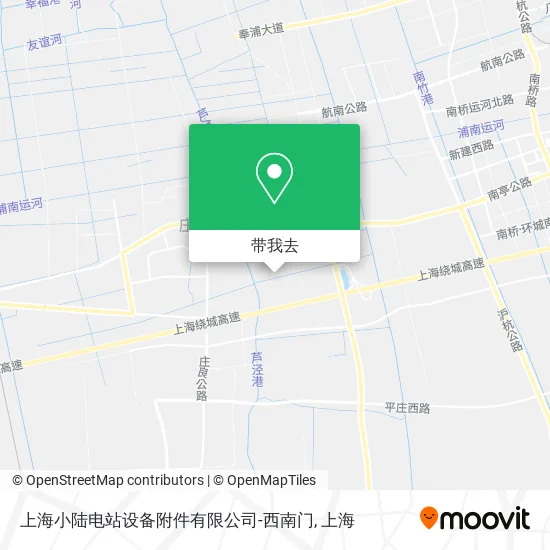 上海小陆电站设备附件有限公司-西南门地图